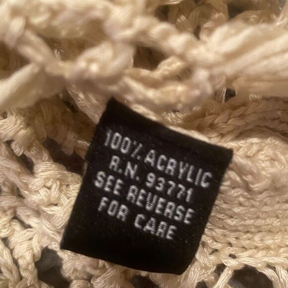 Kaktus Crocheted Boho Festival Top Size Medium - Picture 8 of 12